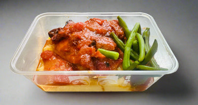Chicken Cacciatore With Creamy Mash & Veggies