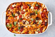 Italian Roasted Tomato & Vegetable Pasta Bake