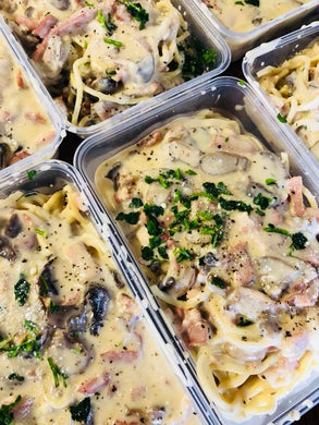 Fettuccine Carbonara