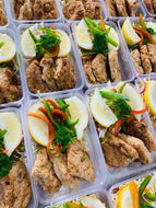Thai Fish Cakes With Sweet Chilli Sauce & Salad